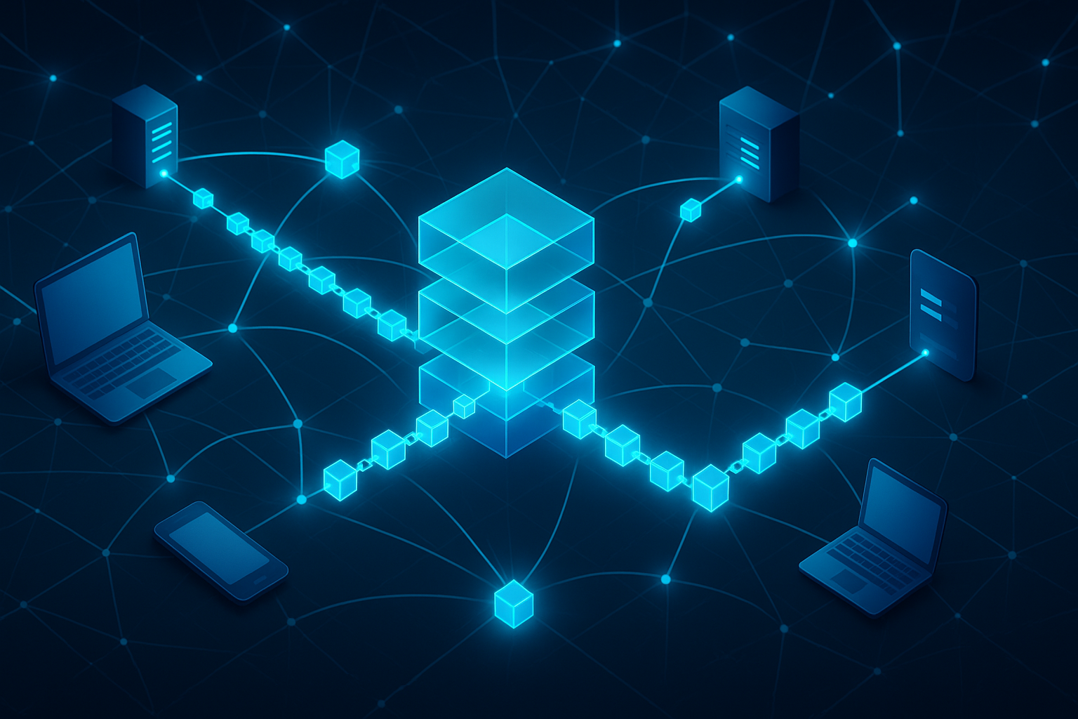 ブロックチェーン p2p 仕組み