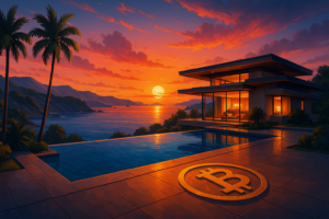 ビットコイン ヴィラ 淡路島