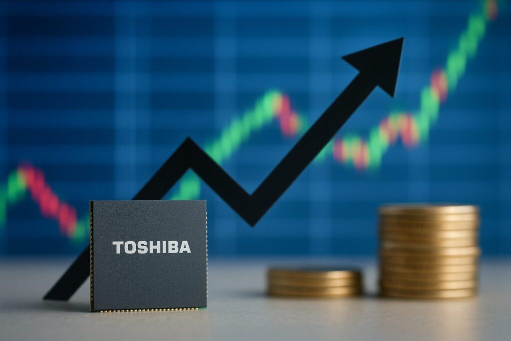 キオクシア株が一時1000円超高｜TOPIX買い需要は1.1兆円と試算